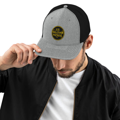 US Welcome Patrol Parody - Trucker Cap - OCDandApparel