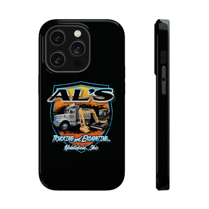 Al's Trucking And Excavating - MagSafe Tough Cases - Ohio Custom Designs & Apparel LLC