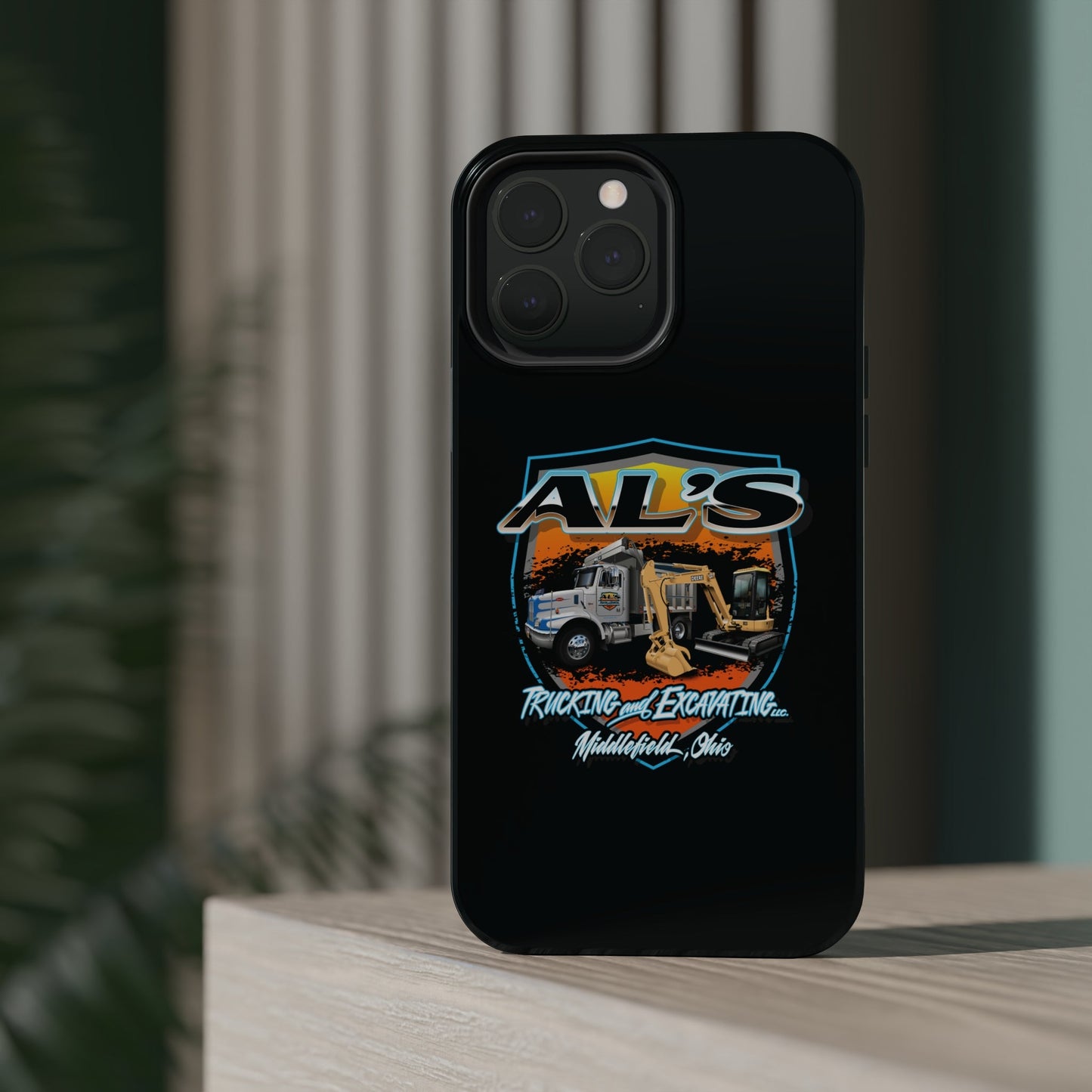 Al's Trucking And Excavating - MagSafe Tough Cases - Ohio Custom Designs & Apparel LLC