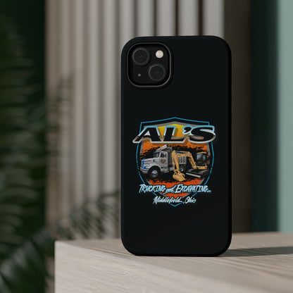 Al's Trucking And Excavating - MagSafe Tough Cases - Ohio Custom Designs & Apparel LLC