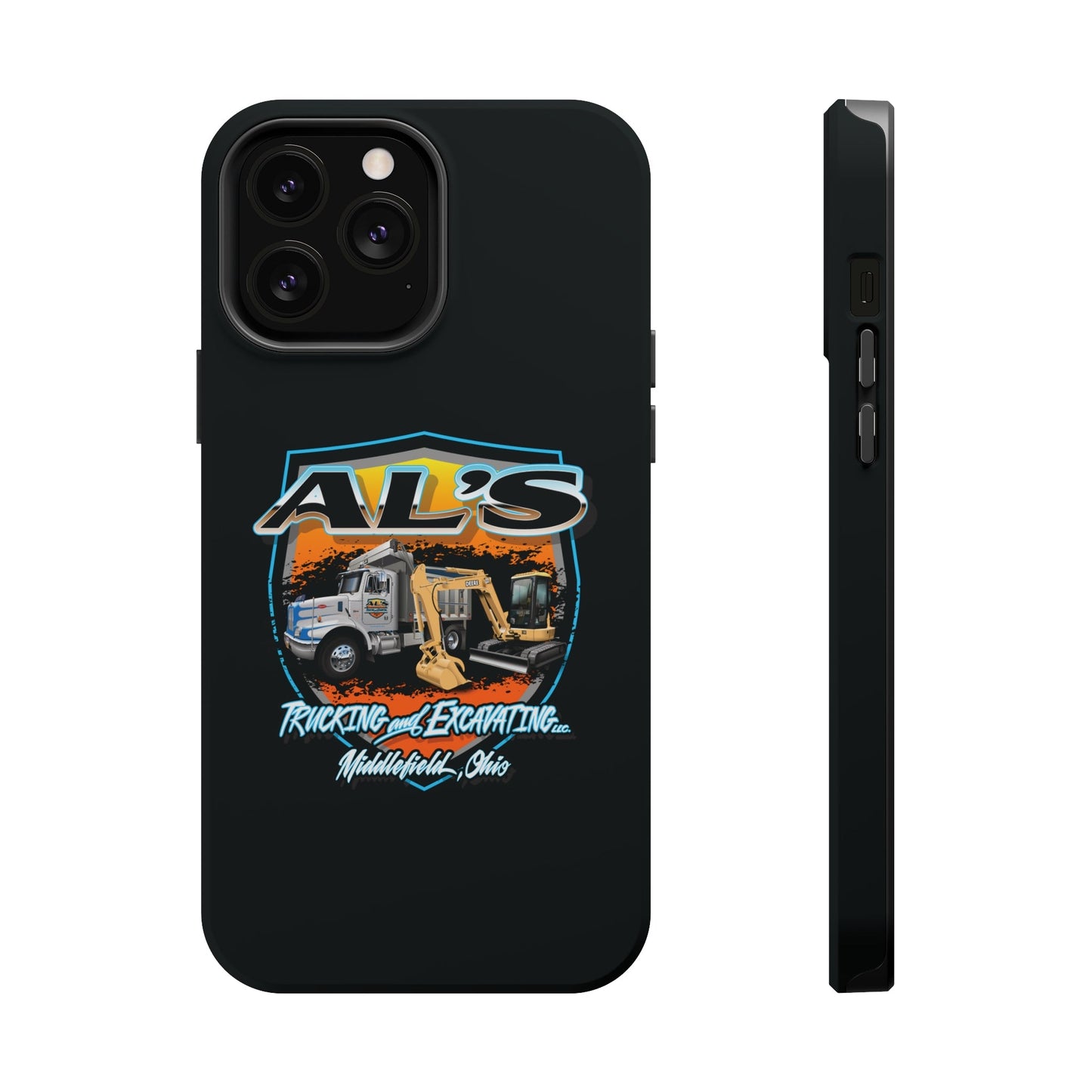 Al's Trucking And Excavating - MagSafe Tough Cases - Ohio Custom Designs & Apparel LLC