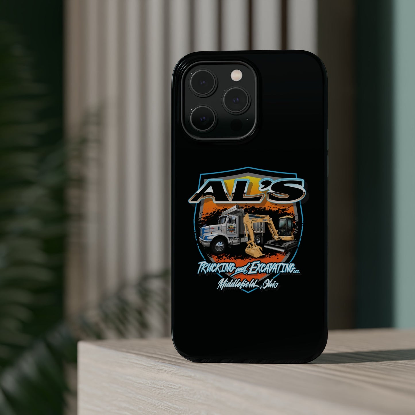 Al's Trucking And Excavating - MagSafe Tough Cases - Ohio Custom Designs & Apparel LLC