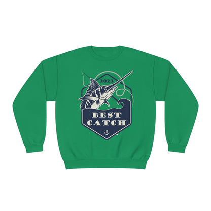 Best Catch - Unisex NuBlend® Crewneck Sweatshirt - Ohio Custom Designs & Apparel LLC