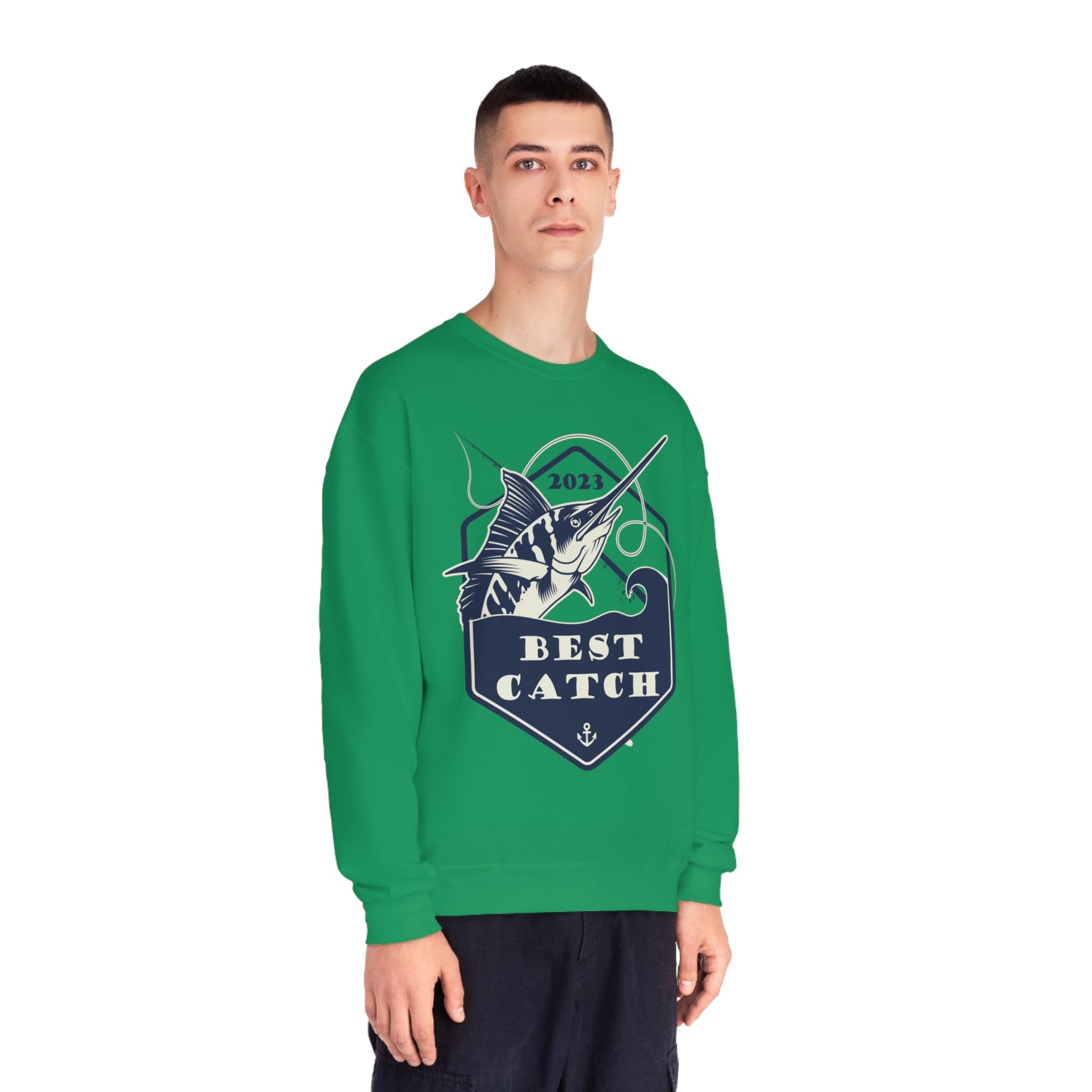 Best Catch - Unisex NuBlend® Crewneck Sweatshirt - Ohio Custom Designs & Apparel LLC