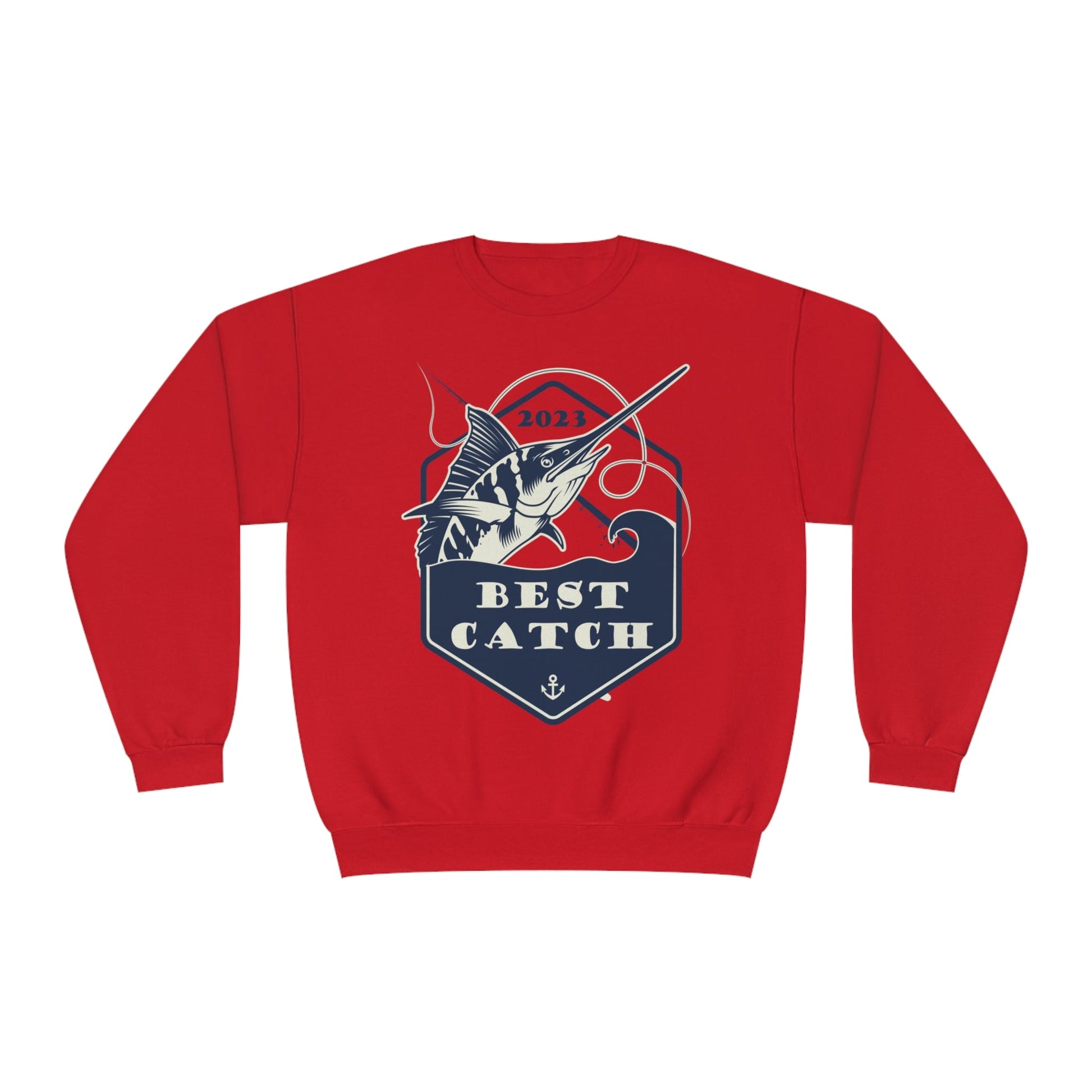 Best Catch - Unisex NuBlend® Crewneck Sweatshirt - Ohio Custom Designs & Apparel LLC