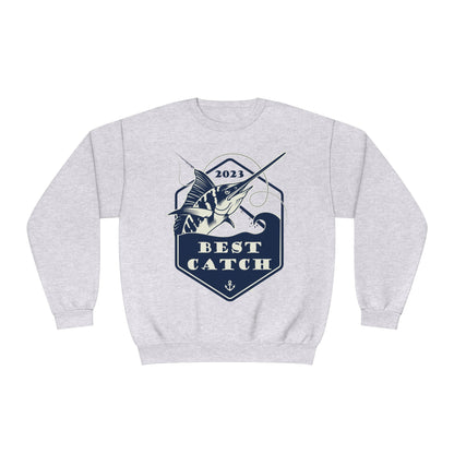 Best Catch - Unisex NuBlend® Crewneck Sweatshirt - Ohio Custom Designs & Apparel LLC