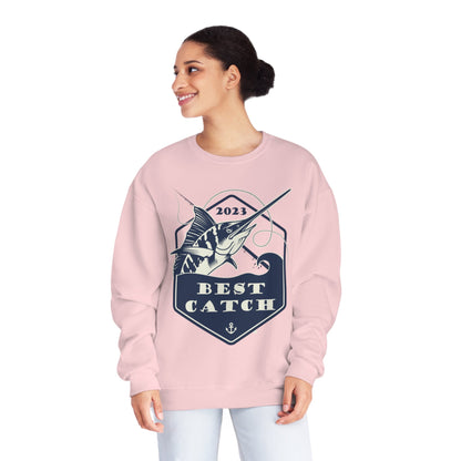 Best Catch - Unisex NuBlend® Crewneck Sweatshirt - Ohio Custom Designs & Apparel LLC