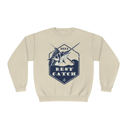 Best Catch - Unisex NuBlend® Crewneck Sweatshirt - Ohio Custom Designs & Apparel LLC