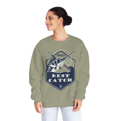 Best Catch - Unisex NuBlend® Crewneck Sweatshirt - Ohio Custom Designs & Apparel LLC