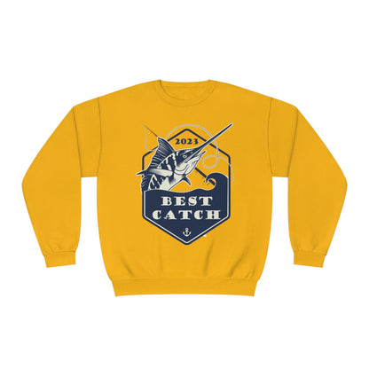 Best Catch - Unisex NuBlend® Crewneck Sweatshirt - Ohio Custom Designs & Apparel LLC