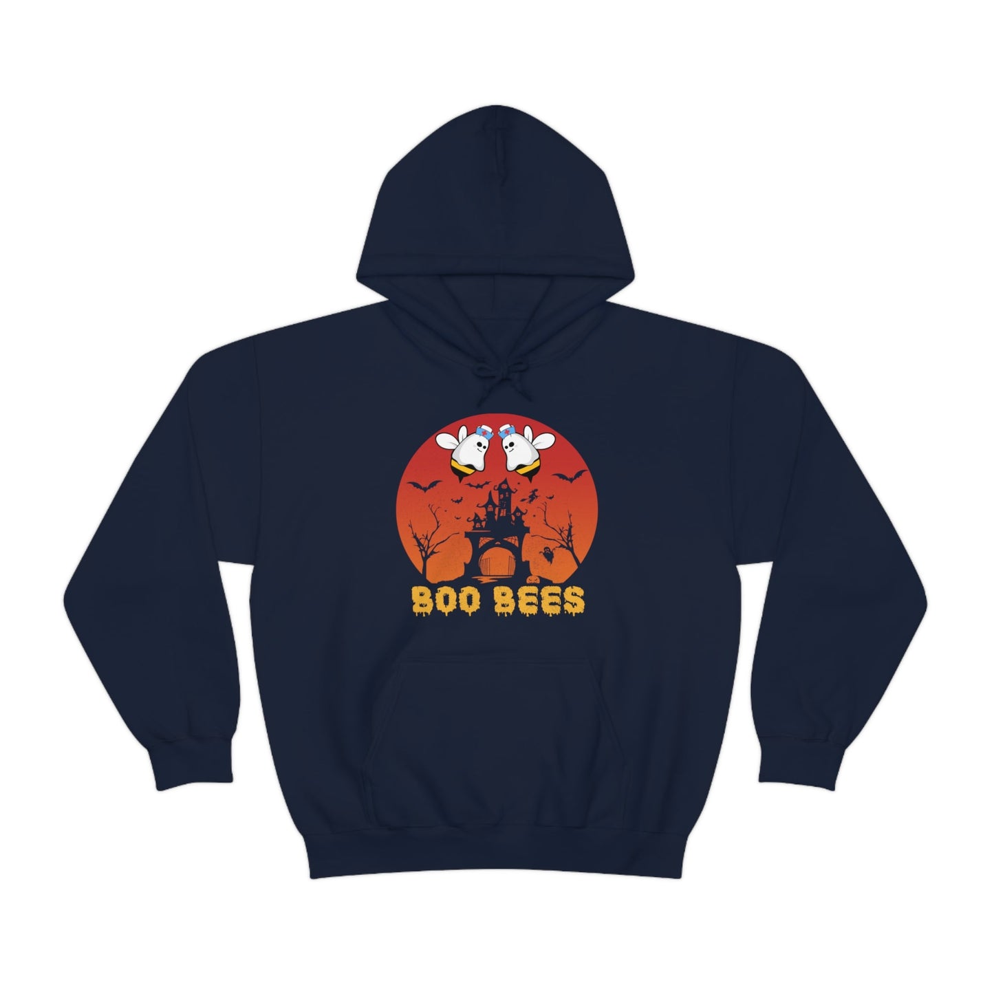 BOO BEES - Unisex Heavy Blend™ Hooded Sweatshirt - Ohio Custom Designs & Apparel LLC