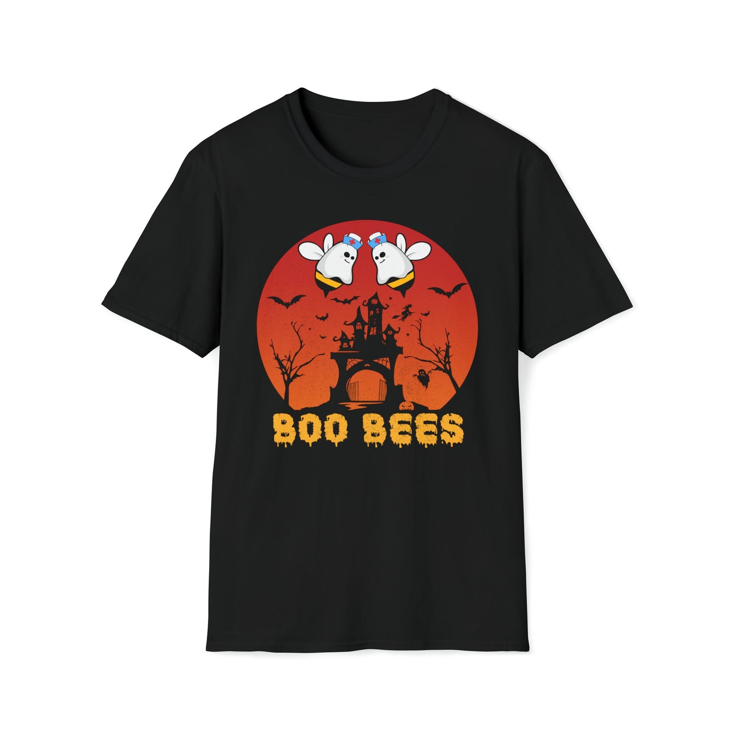 BOO BEES - Unisex Softstyle T-Shirt - Ohio Custom Designs & Apparel LLC