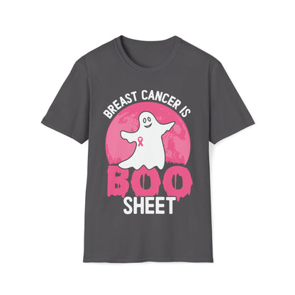 Breast Cancer Is Boo Sheet - Unisex Softstyle T-Shirt - Ohio Custom Designs & Apparel LLC