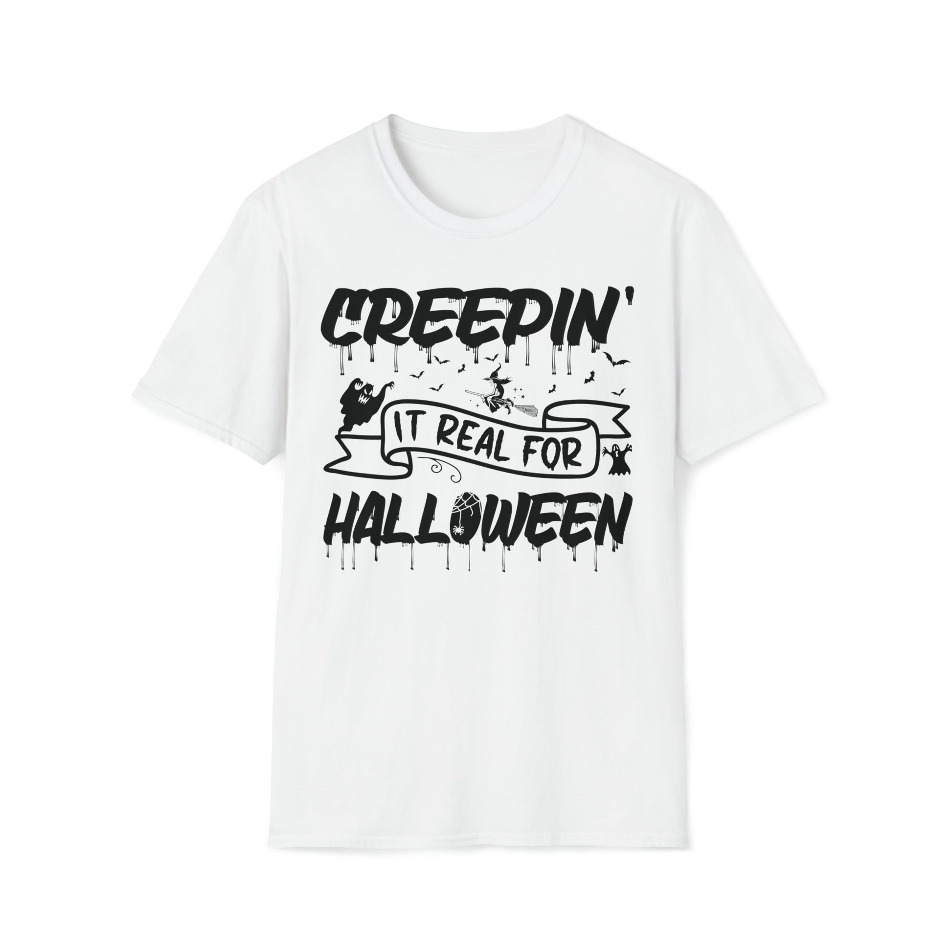 Creepin It Real - Unisex Softstyle T-Shirt - Ohio Custom Designs & Apparel LLC