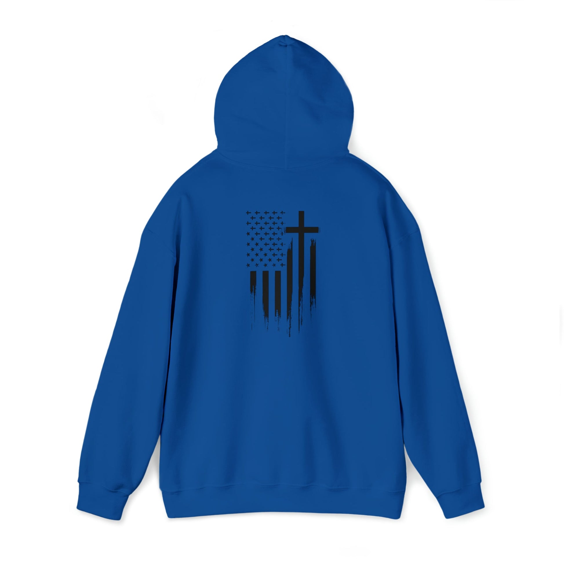 Faith & Freedom - Unisex Heavy Blend™ Hooded Sweatshirt - Ohio Custom Designs & Apparel LLC