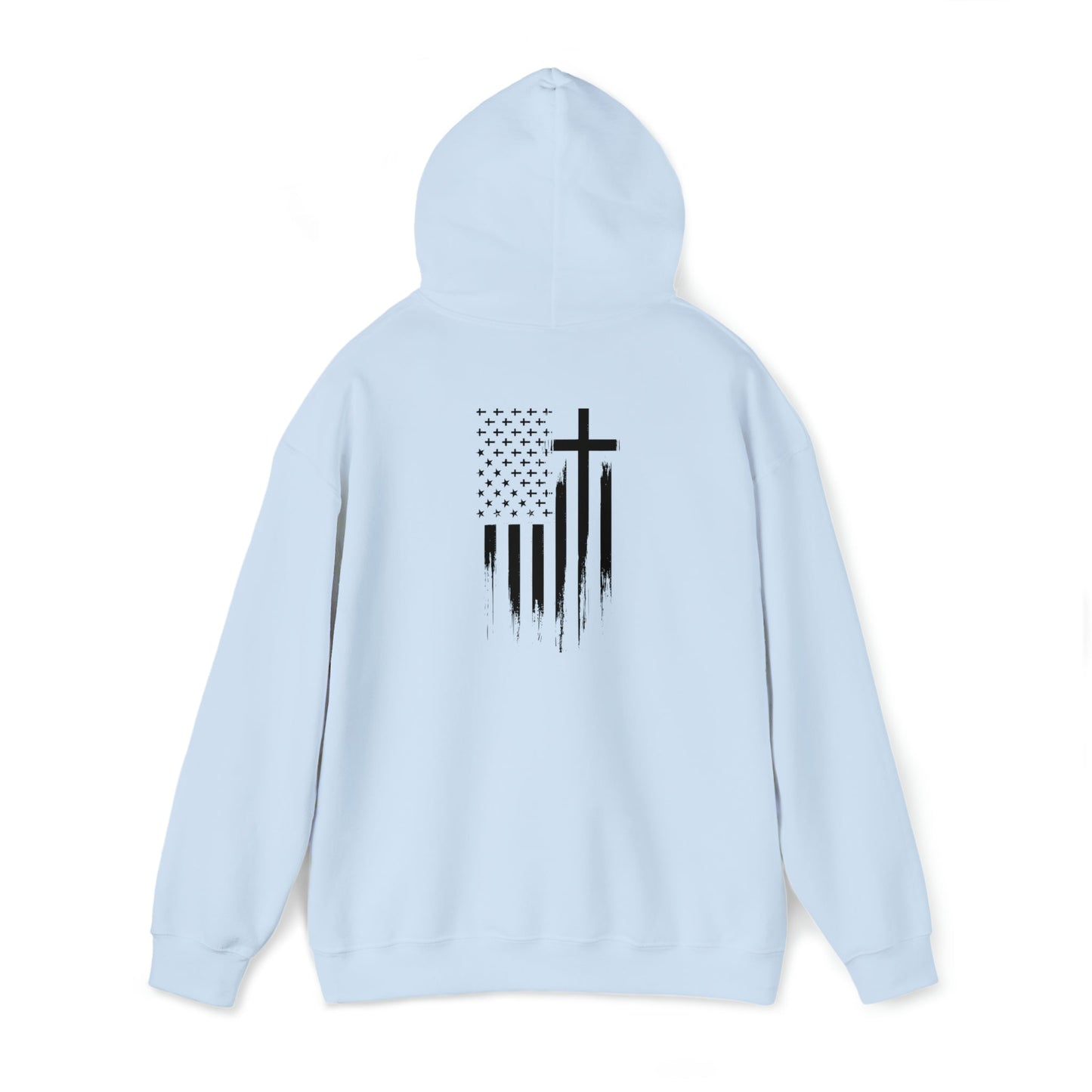 Faith & Freedom - Unisex Heavy Blend™ Hooded Sweatshirt - Ohio Custom Designs & Apparel LLC