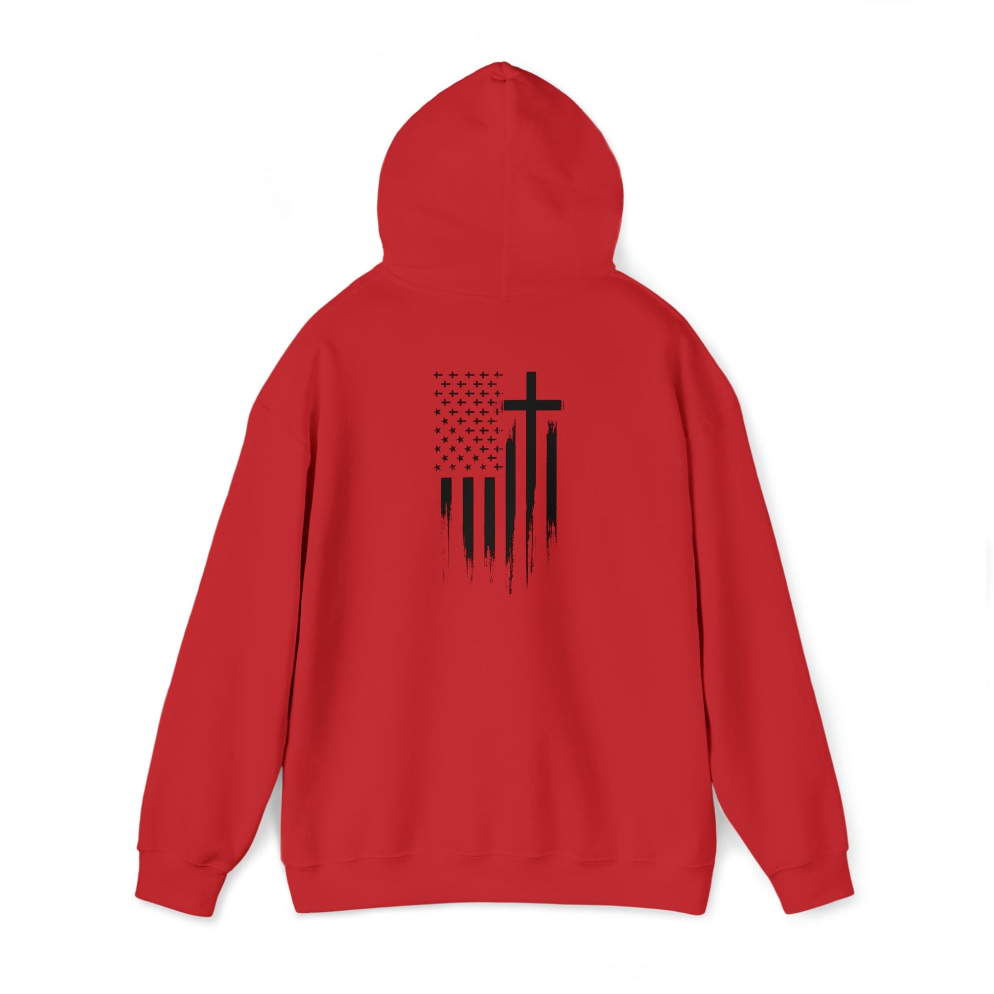 Faith & Freedom - Unisex Heavy Blend™ Hooded Sweatshirt - Ohio Custom Designs & Apparel LLC