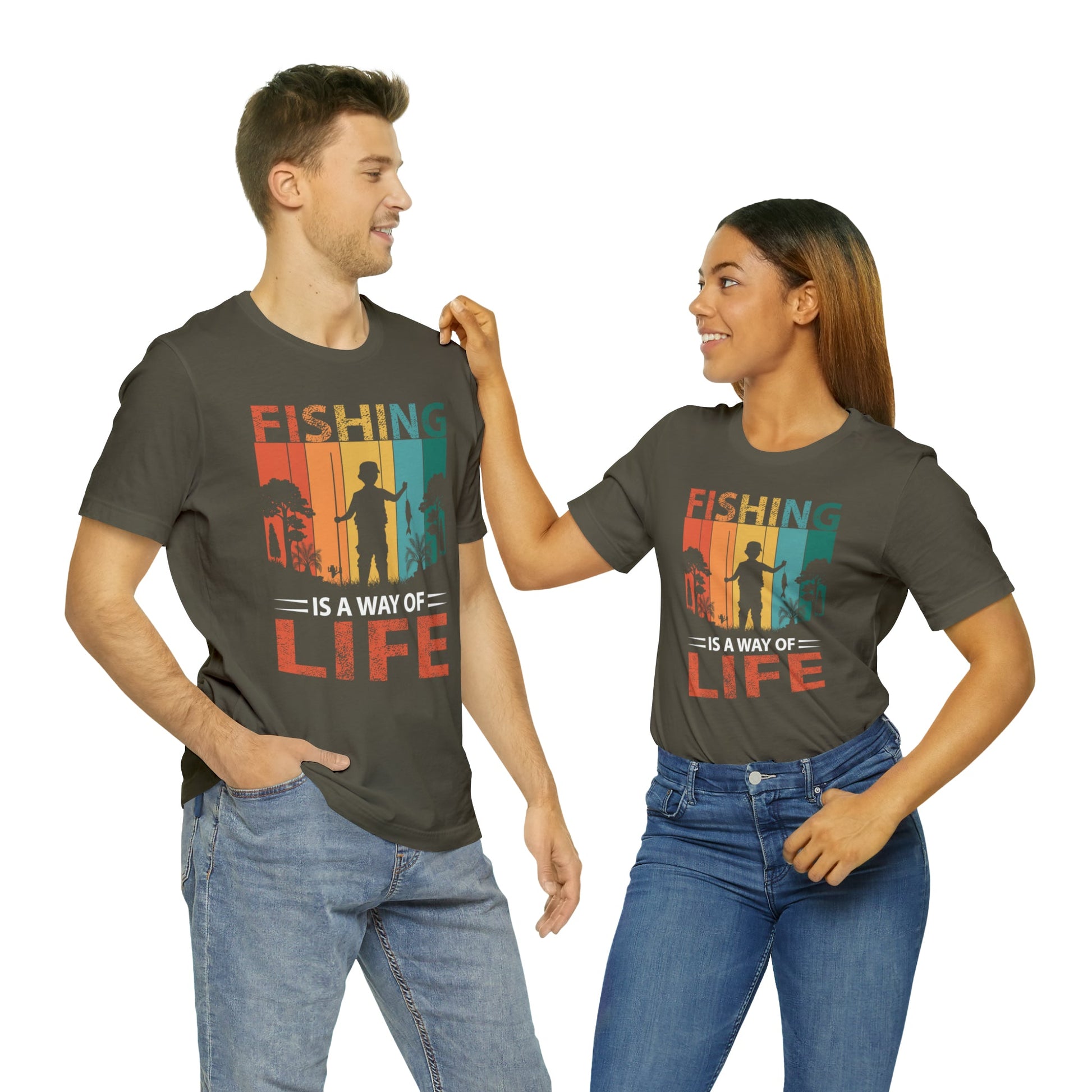 Fishing is a Way of Life - Unisex Jersey Short Sleeve T-Shirt - Ohio Custom Designs & Apparel LLC