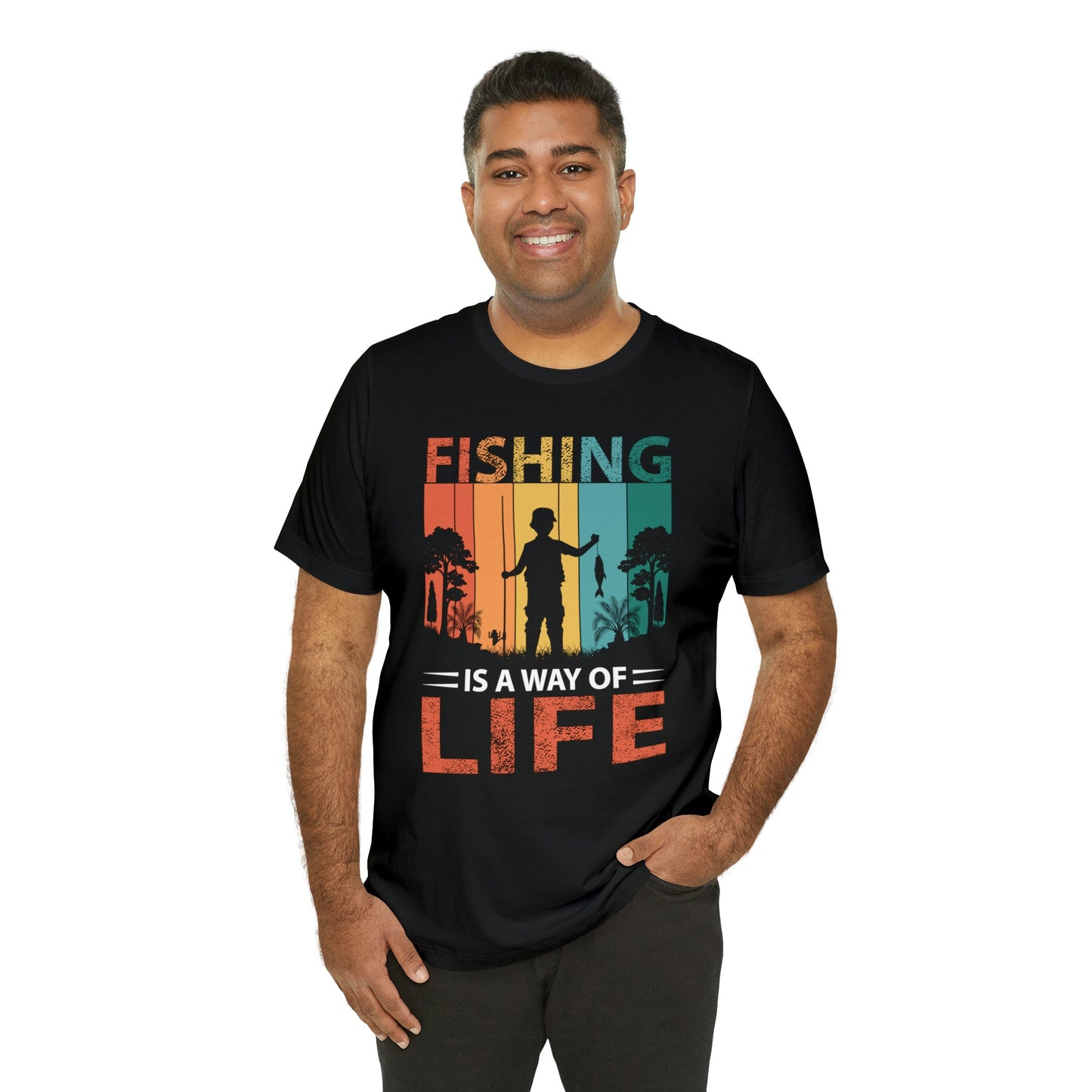 Fishing is a Way of Life - Unisex Jersey Short Sleeve T-Shirt - Ohio Custom Designs & Apparel LLC