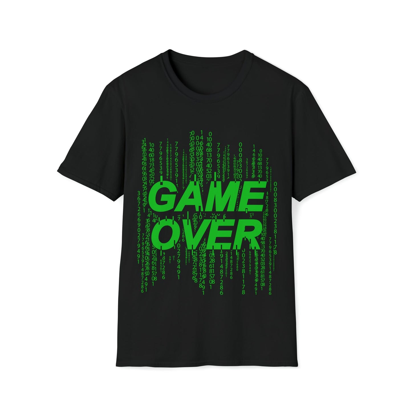 Game Over - Unisex Softstyle T-Shirt - Ohio Custom Designs & Apparel LLC