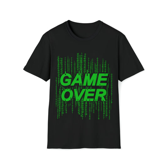 Game Over - Unisex Softstyle T-Shirt - Ohio Custom Designs & Apparel LLC