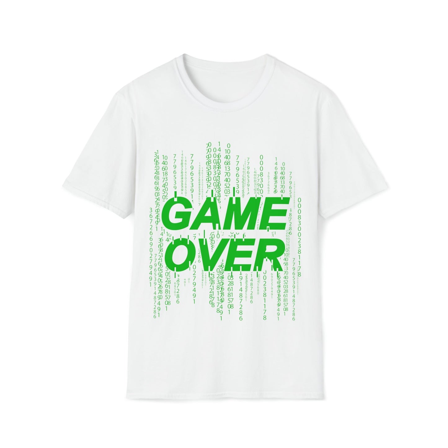 Game Over - Unisex Softstyle T-Shirt - Ohio Custom Designs & Apparel LLC