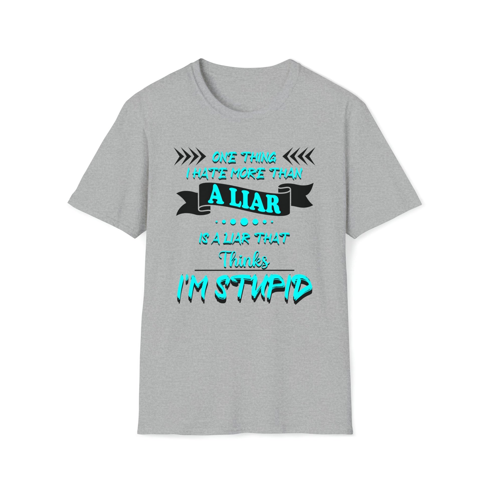 Hate A Liar Shirt - Unisex Softstyle - Ohio Custom Designs & Apparel LLC