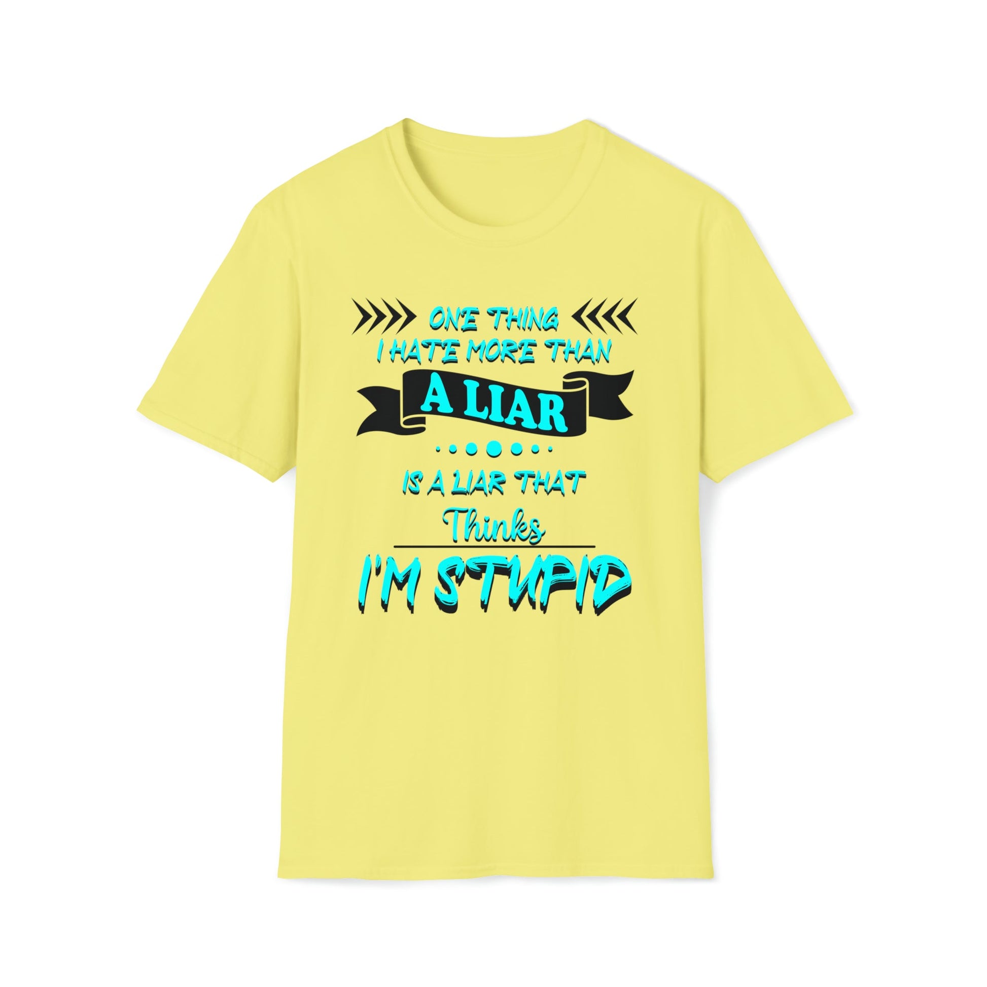 Hate A Liar Shirt - Unisex Softstyle - Ohio Custom Designs & Apparel LLC