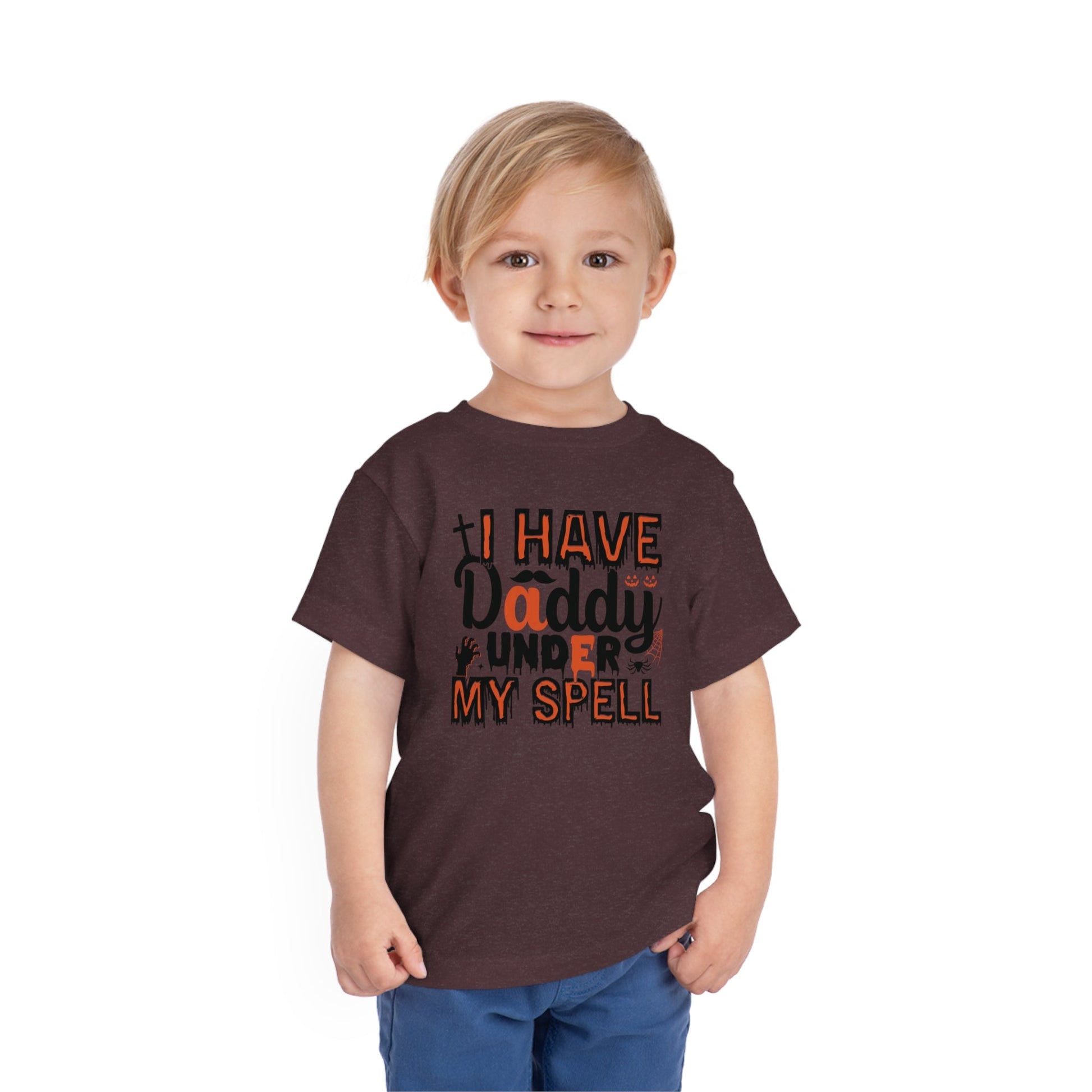 I Have Daddy Under My Spell - Toddler Short Sleeve Tee - Ohio Custom Designs & Apparel LLC