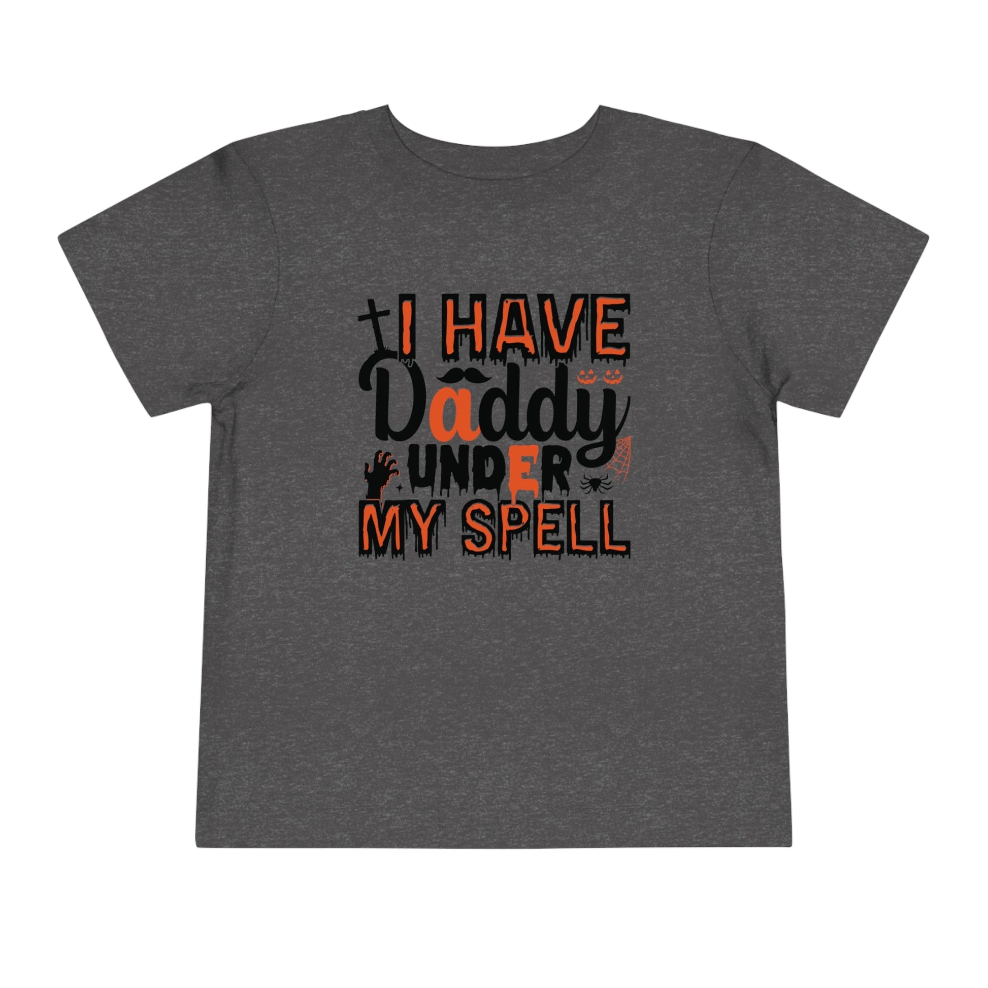 I Have Daddy Under My Spell - Toddler Short Sleeve Tee - Ohio Custom Designs & Apparel LLC