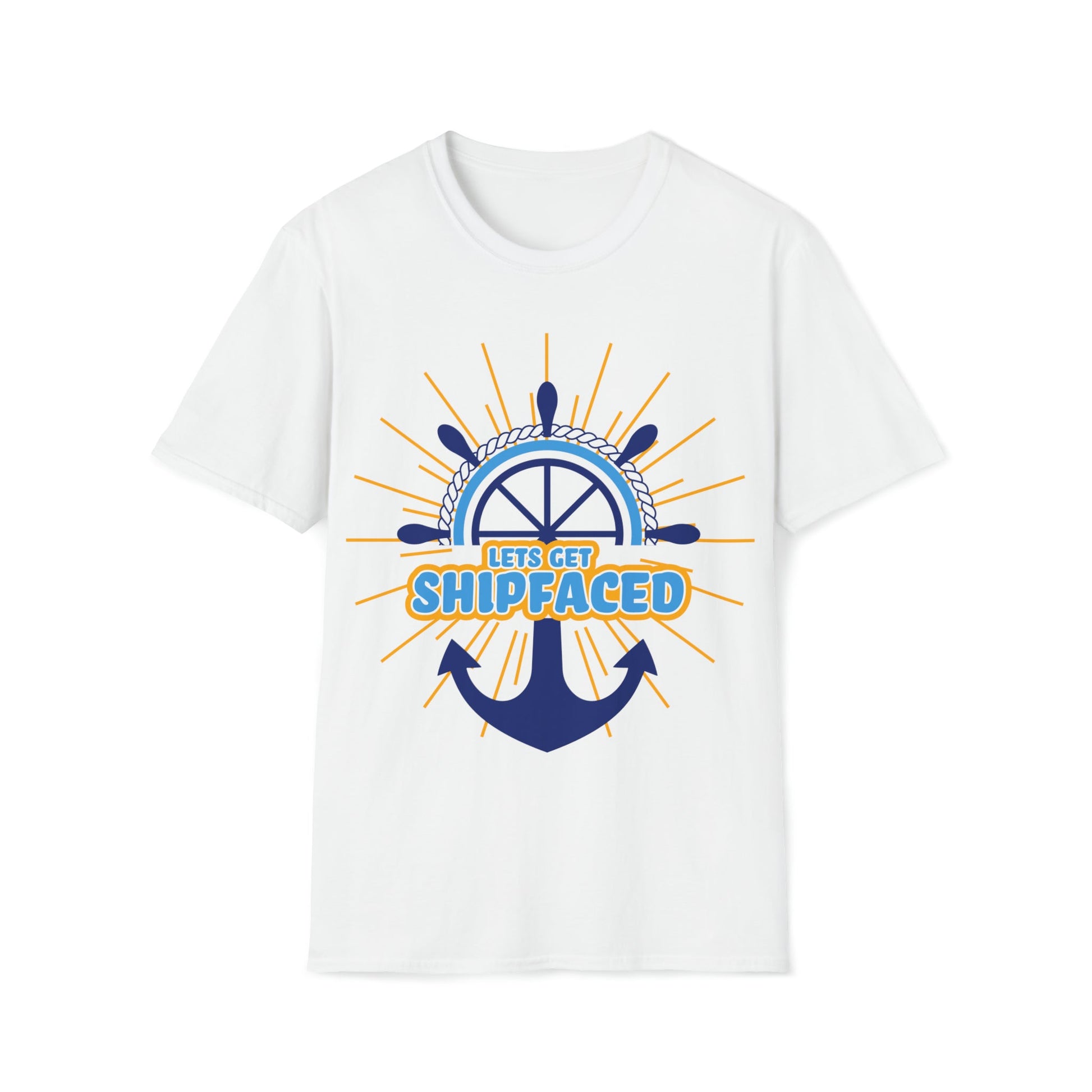 Let's Get Shipfaced - Unisex Softstyle T-Shirt - Ohio Custom Designs & Apparel LLC