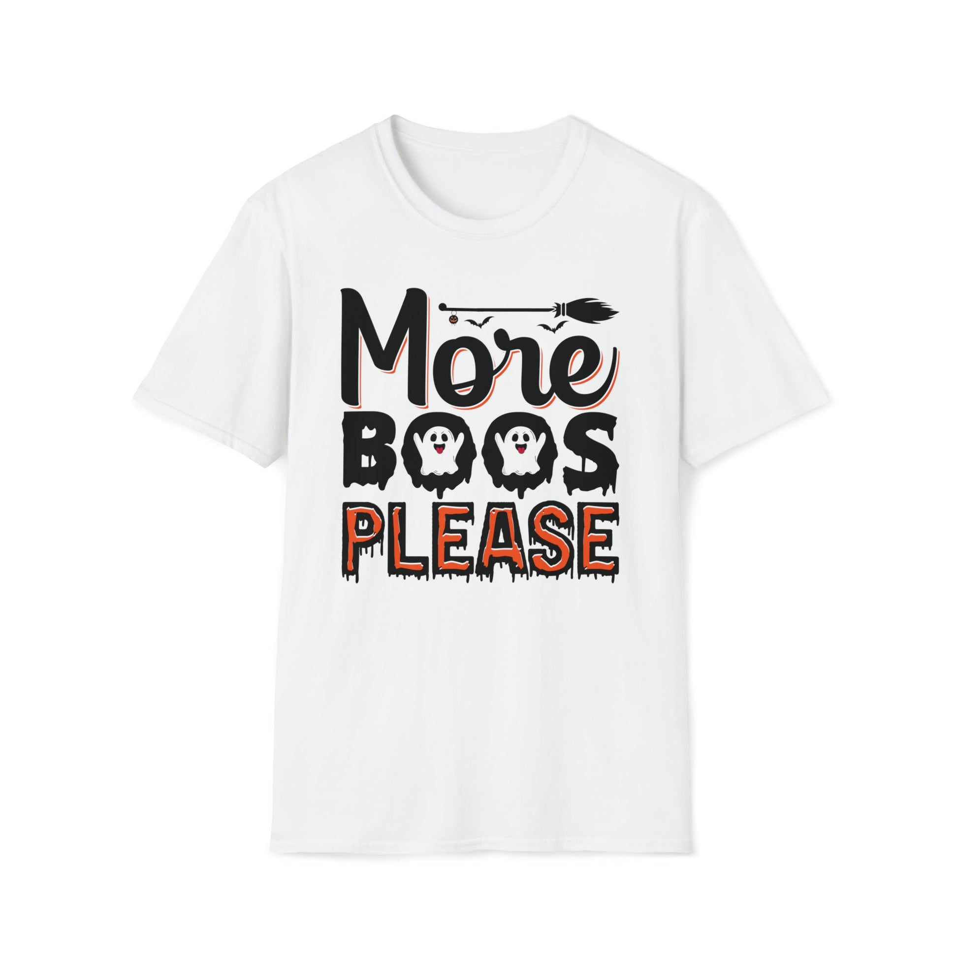 More BOOS Please - Unisex Softstyle T-Shirt - Ohio Custom Designs & Apparel LLC