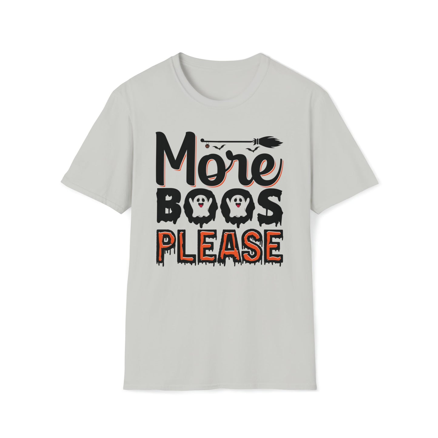 More BOOS Please - Unisex Softstyle T-Shirt - Ohio Custom Designs & Apparel LLC