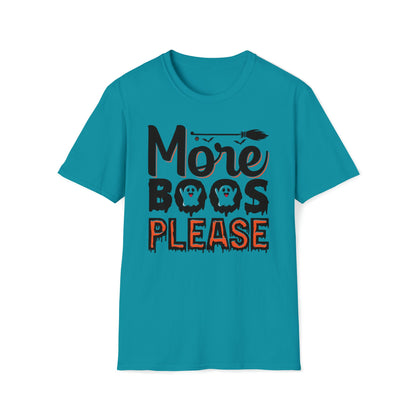 More BOOS Please - Unisex Softstyle T-Shirt - Ohio Custom Designs & Apparel LLC