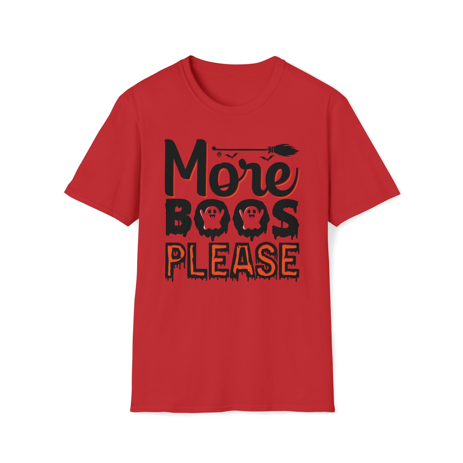 More BOOS Please - Unisex Softstyle T-Shirt - Ohio Custom Designs & Apparel LLC