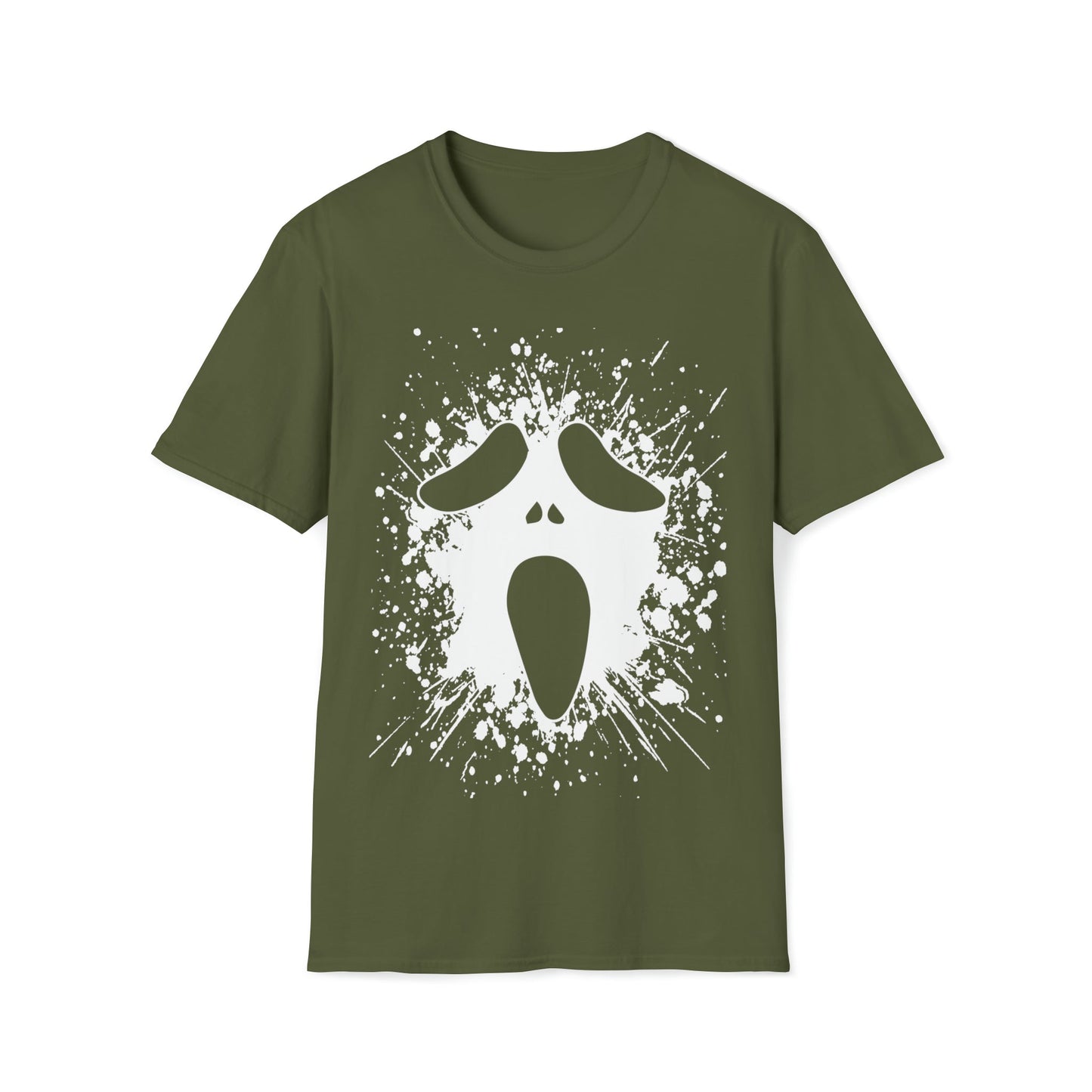 Scream Splash - Unisex Softstyle T-Shirt - Ohio Custom Designs & Apparel LLC