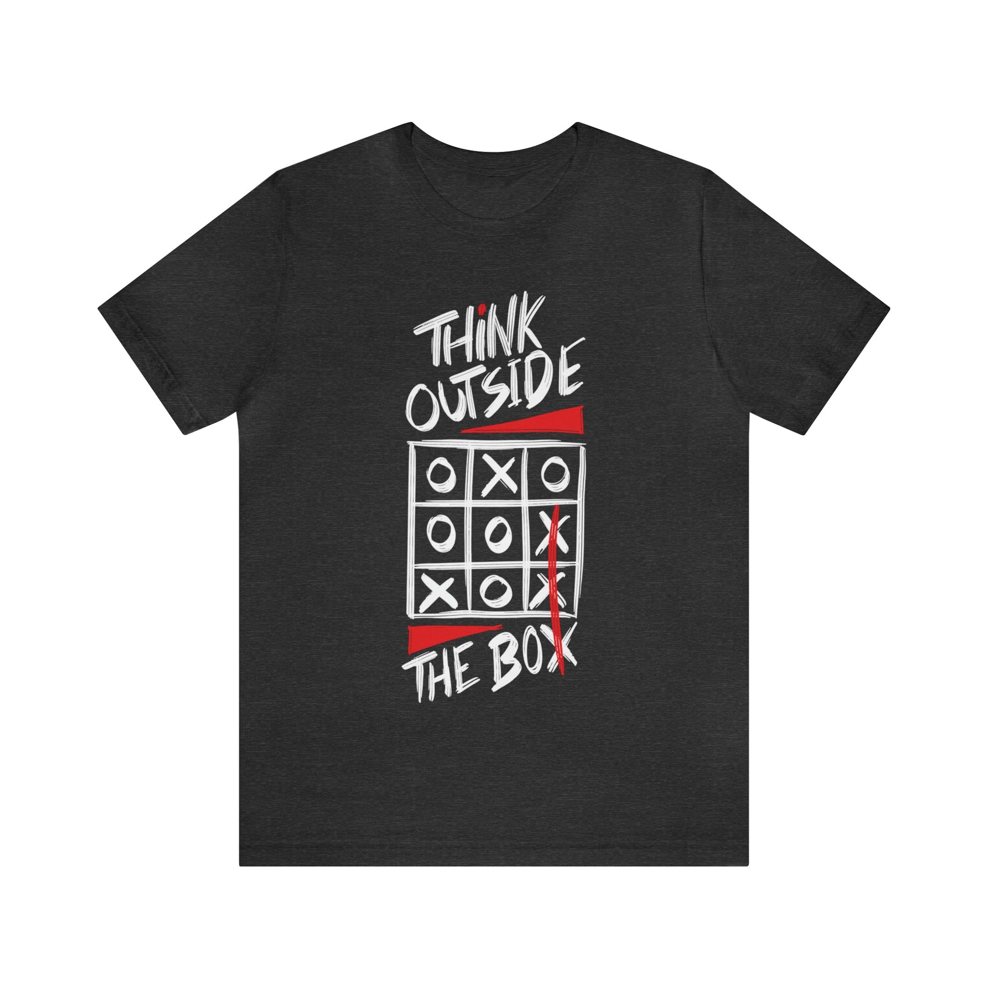 Think Outside the Box - Unisex Jersey Short Sleeve T-Shirt - Ohio Custom Designs & Apparel LLC