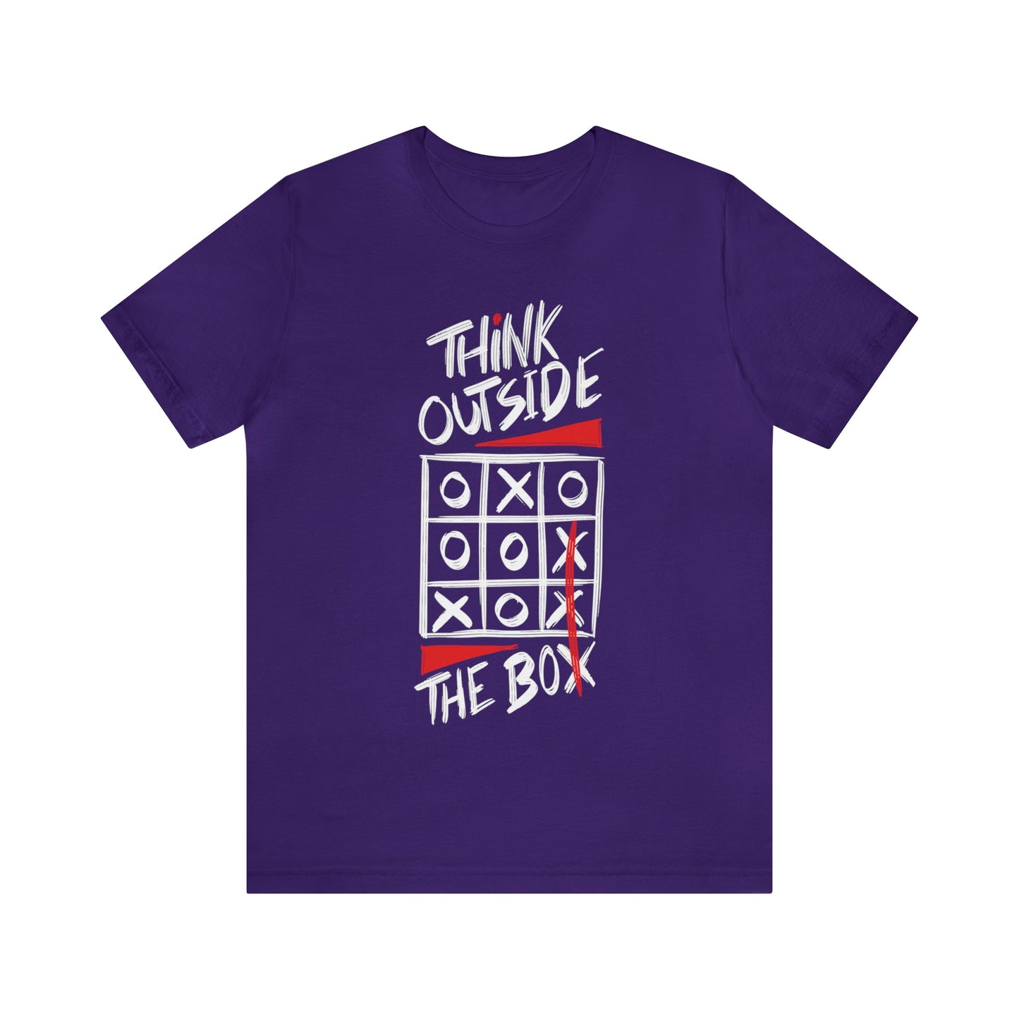 Think Outside the Box - Unisex Jersey Short Sleeve T-Shirt - Ohio Custom Designs & Apparel LLC