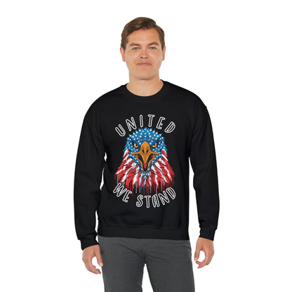 United We Stand - Unisex Heavy Blend™ Crewneck Sweatshirt - Ohio Custom Designs & Apparel LLC