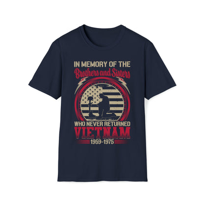 Vietnam Brother and Sisters - Unisex Softstyle T-Shirt - Ohio Custom Designs & Apparel LLC